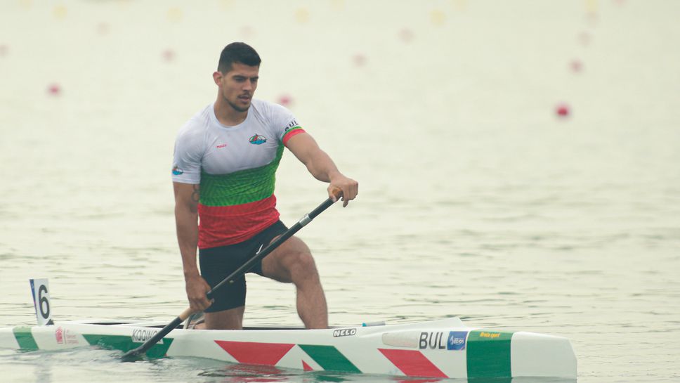 Финал за Ангел Кодинов на 500 метра едноместно кану на Европейските игри
