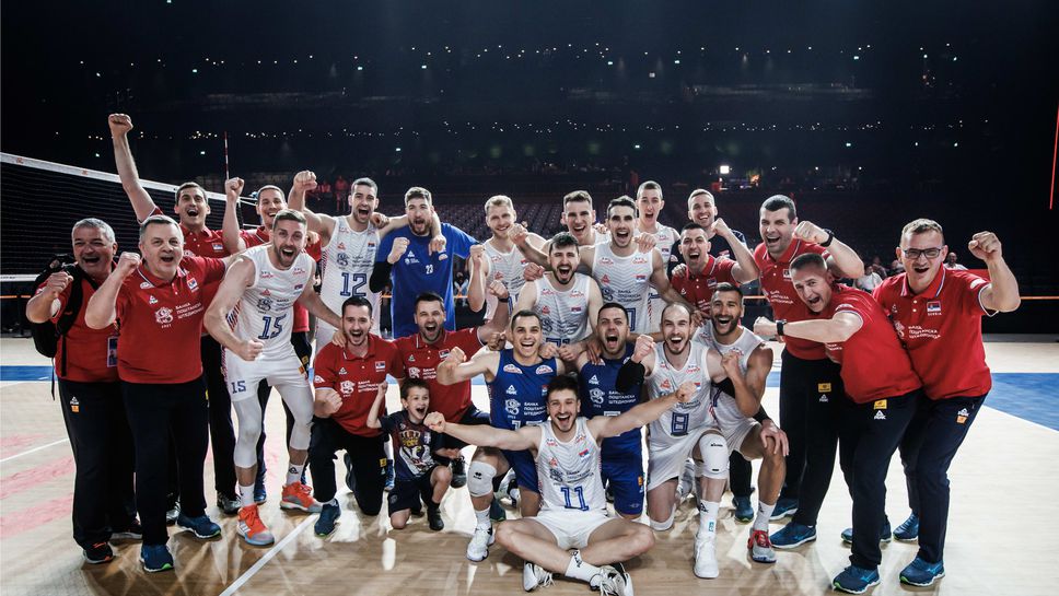 Сърбия се справи с Германия за 3-а победа във VNL