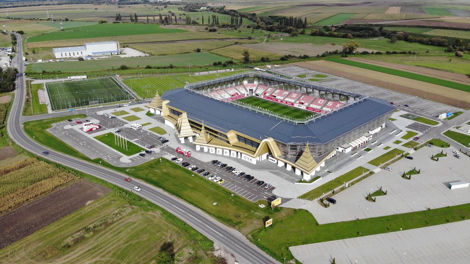 Съперникът на ЦСКА - София в Европа получи чисто нов стадион за 50 млн. лева (снимки)