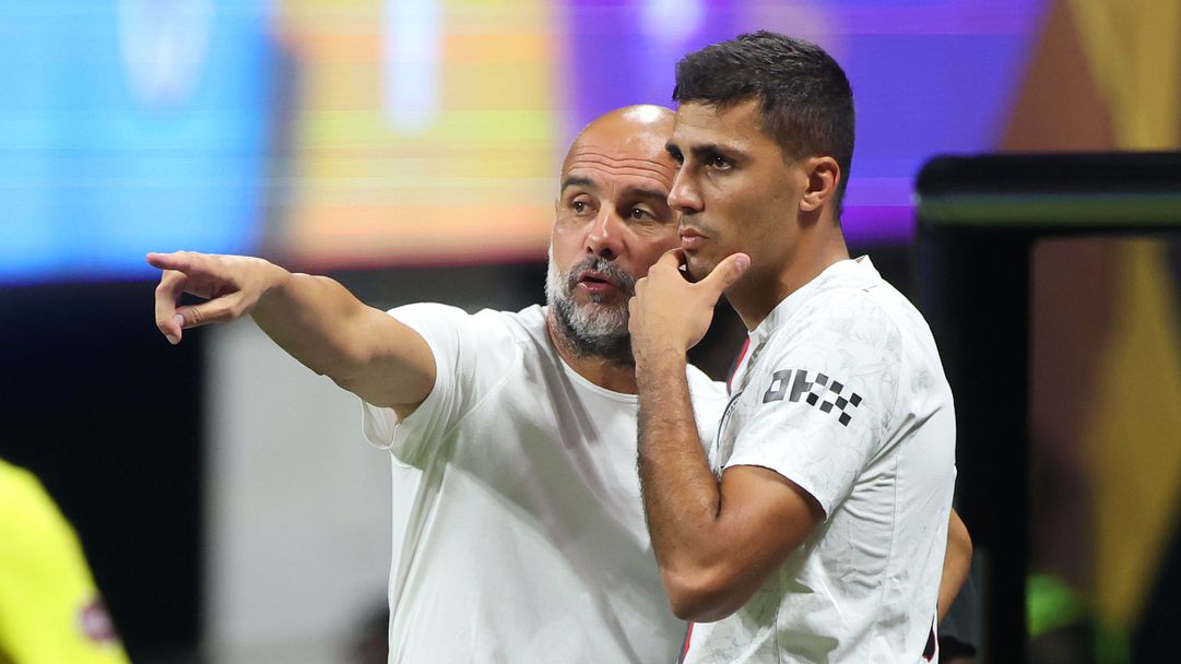 Гуардиола: Родри не е готов за цял мач, но напредва