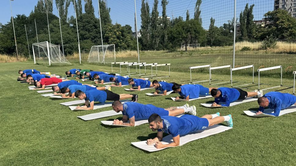 Коце Видолов изведе Спартак (Пд) за първа тренировка