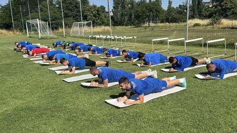 Коце Видолов изведе Спартак (Пд) за първа тренировка