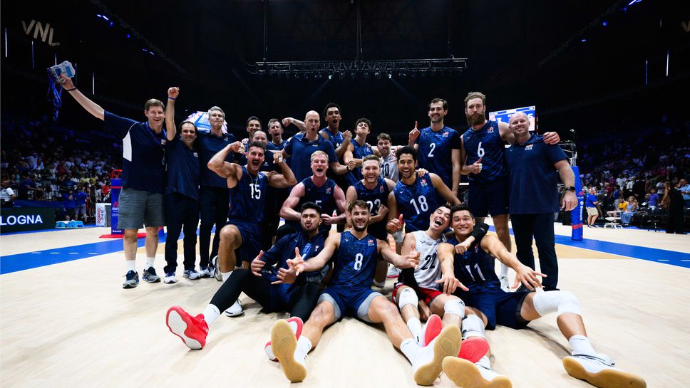 САЩ удари Полша и е на финала в Лигата на нациите 🏐