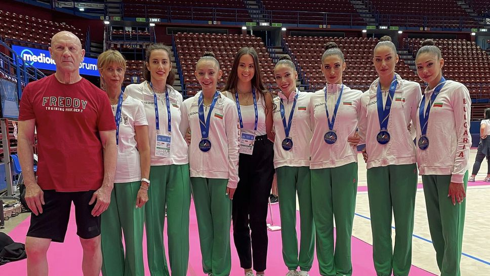 Шест медала за България от Световната купа по художествена гимнастика в Милано