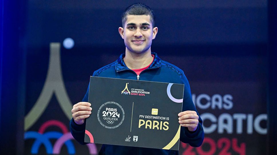 Американски състезател в тениса на маса стигна до Париж чрез дарения