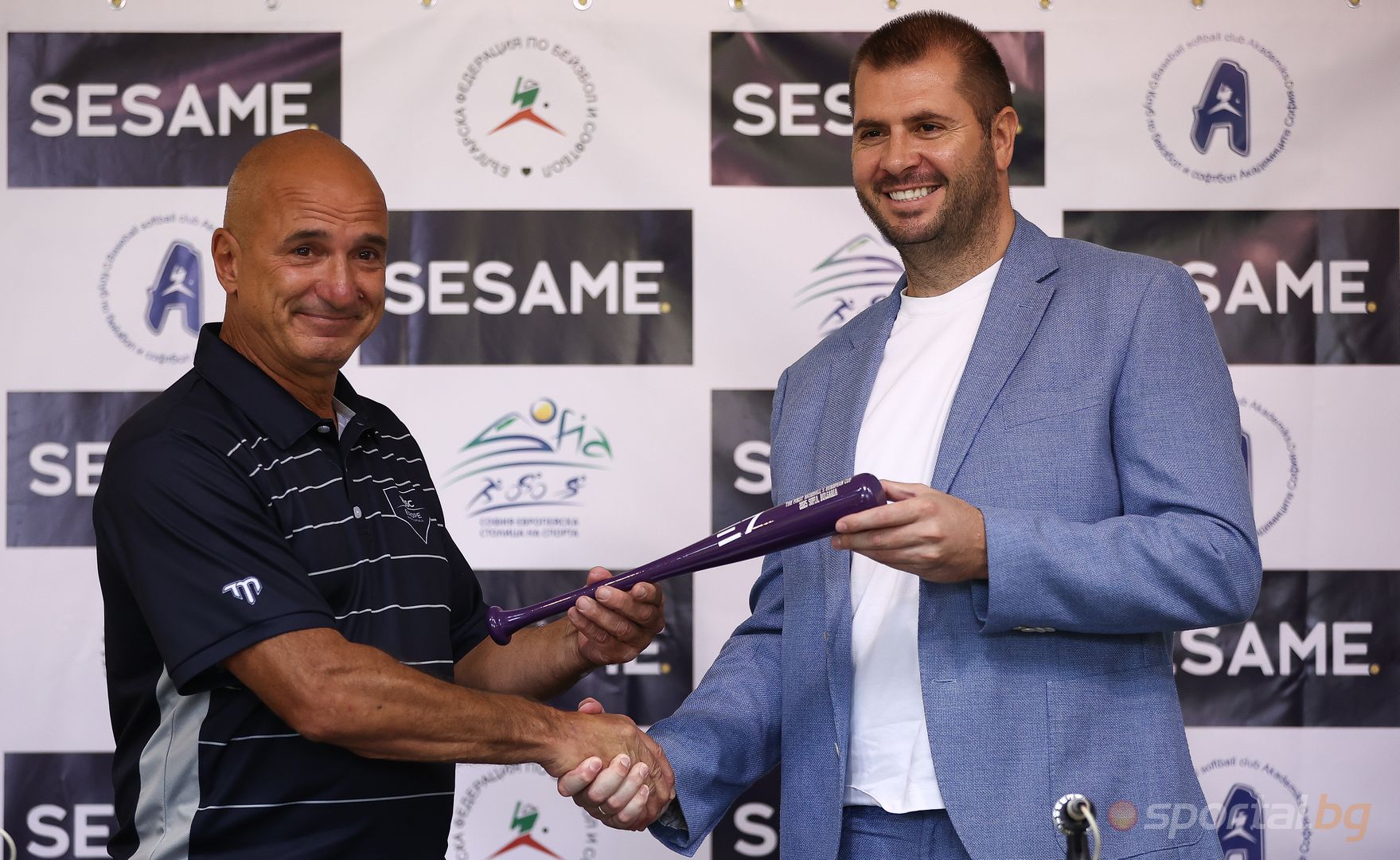 Пресконференция преди европейската купа по бейзбол 5 в София