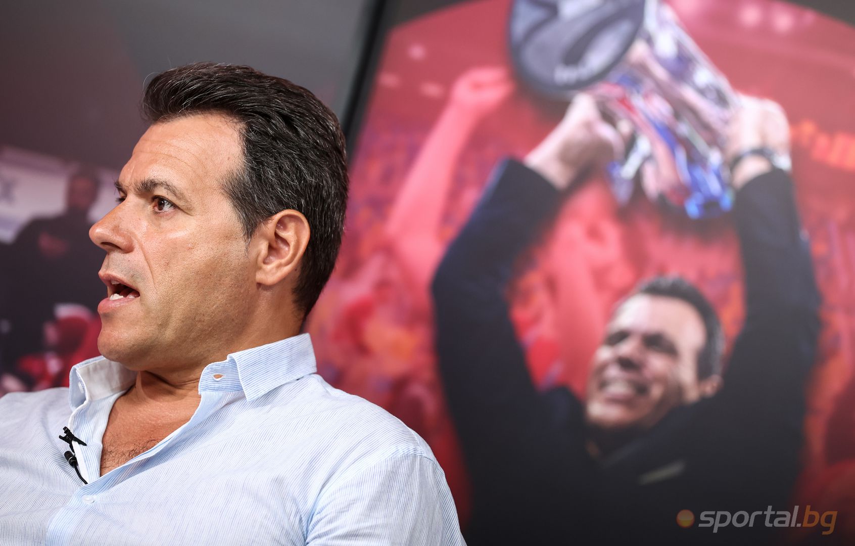 Треньорът на Апоел Тел Авив Димитрис Итудис в "Гостът на Sportal.bg"