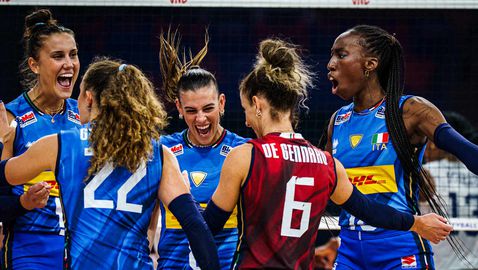 Италия удари САЩ в първия 1/4-финал в Лодз