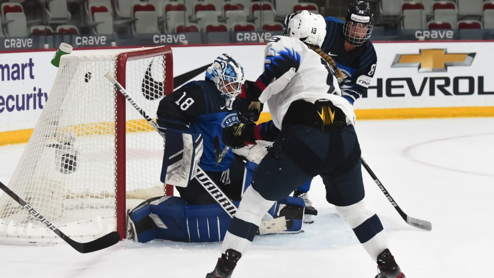 САЩ победи Финландия в повторение на последния финал на Световното за жени