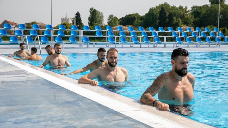 Волейболният шампион на България Хебър Пазарджик води подготовката си с
