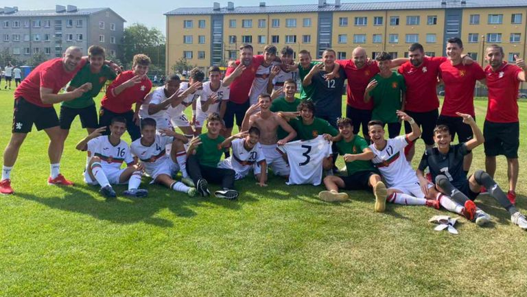 Юношеският национален отбор на България до 15 години спечели международния