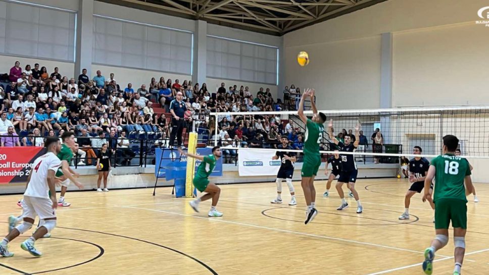 Волейболистите до 20 години победиха Гърция в контрола