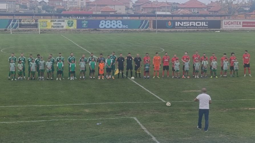 Секирово и Атлетик завършиха наравно