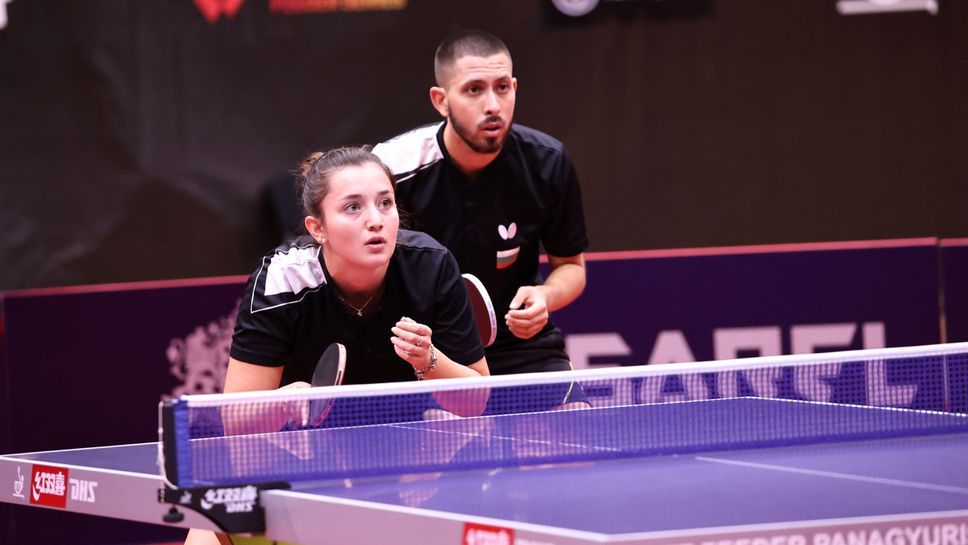 Ивайло Косев и Сиделя Мутлу достигнаха до полуфиналите при смесените двойки на "Асарел България Оупън"