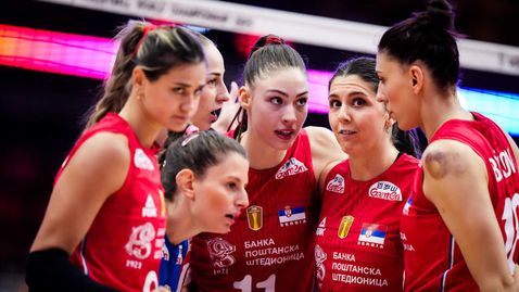 Световният шампион Сърбия започна с победа защитата на титлата си