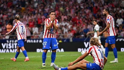 Втори кръг, втора издънка за Атлетико Мадрид