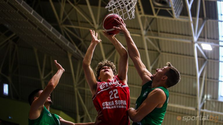 Младият талант на баскетболния ЦСКА Виктор Гергов изрази своята гледна