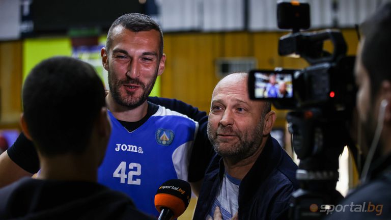 Президентът на баскетболния отбор на Левски Константин Папазов направи интересно