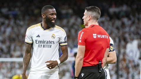 Странно: телевизията на Реал Мадрид не нападна днешния съдия