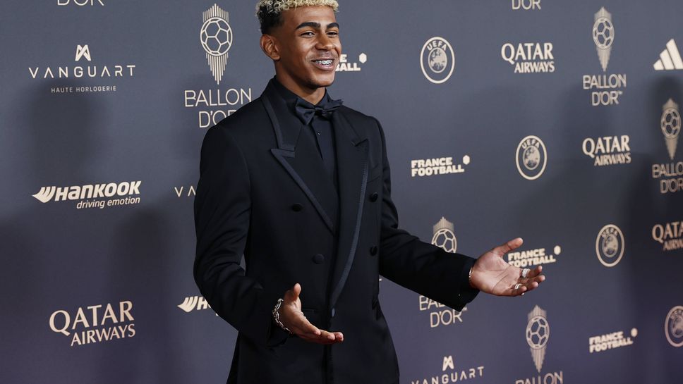 Останалият на второ място в анкетата за Златната топка Ламин