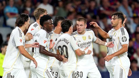 Реал се позабавлява и продължи с перфектен актив преди мадридското дерби