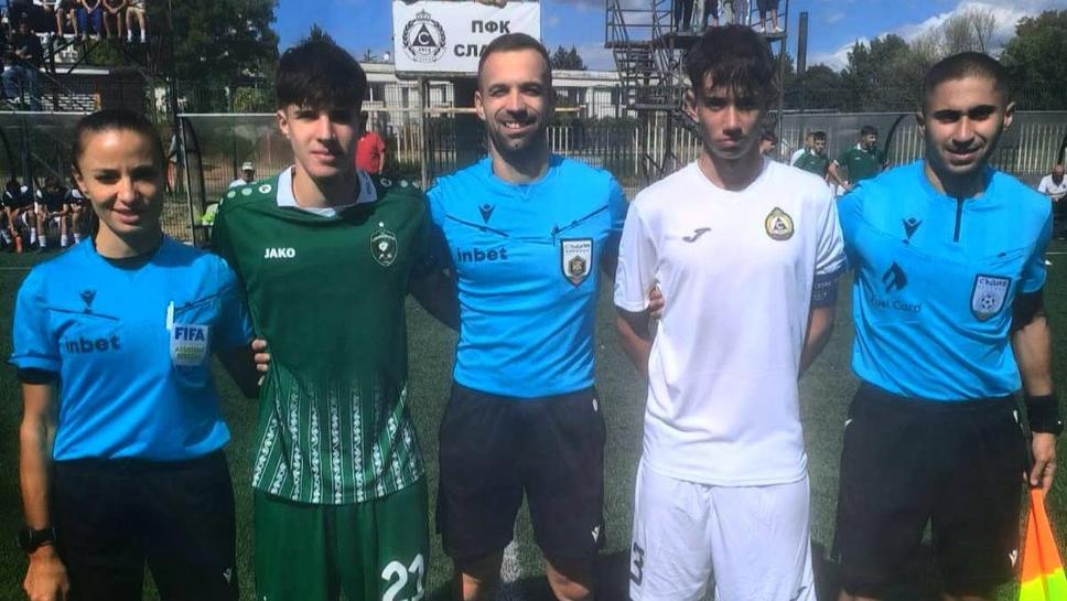 Славия и Лудогорец завършиха 1:1 при U16