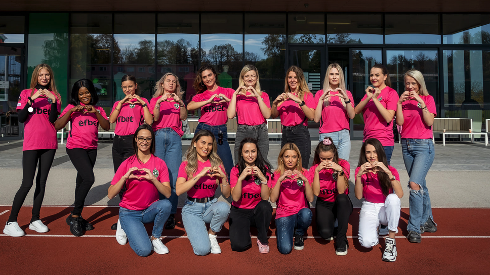 Клубът на дамите в Лудогорец стартира кампания в подкрепа на борбата с рака на гърдата