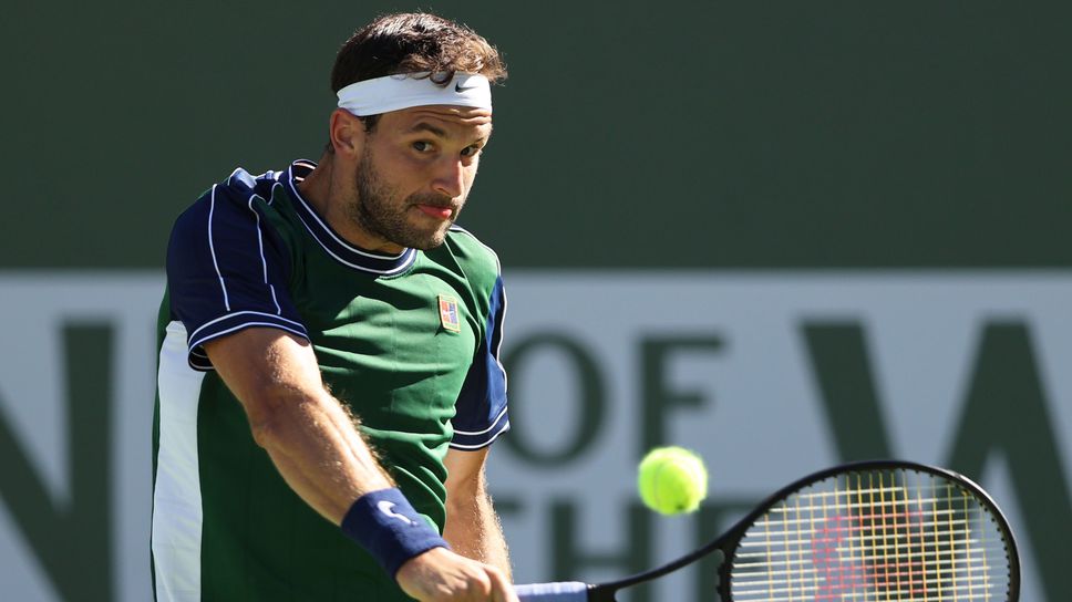 Григор Димитров тренира в Мелбърн