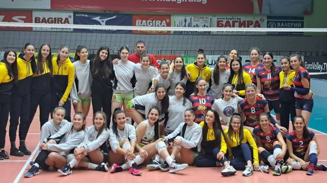 Казанлък Волей зае първо място на приятелския турнир за Купа "Роза"