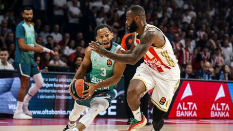 Страхотен Милър-Макинтайър поведе Цървена звезда за успех над Баскония