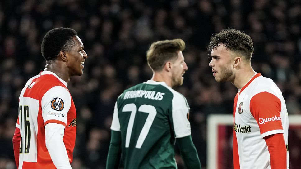 Фейенорд надви с 3 1 Панатинайкос и постигна първа победа в