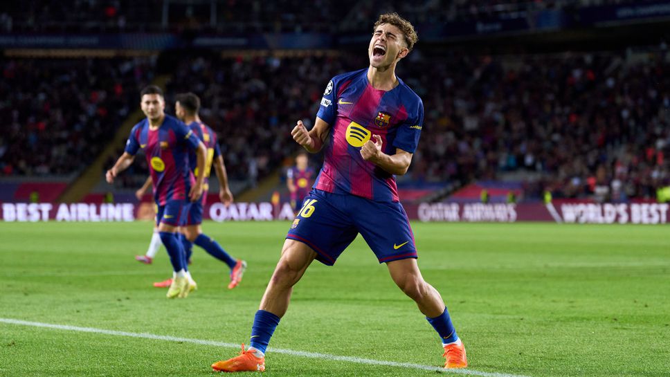 Фермин Лопес получи още едно признание за хеттрика си за Барселона в ШЛ