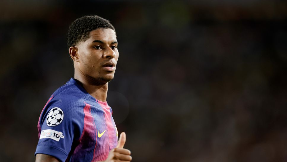 Нападателят на БарселонаМаркъс Рашфорд даде специално интервю пред клубния канал