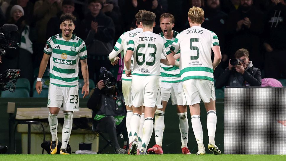 Селтик обърна Щурм за три минути