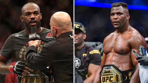 Гласят Джон Джоунс срещу Франсис Нгану през март