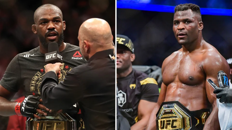 Гласят Джон Джоунс срещу Франсис Нгану през март