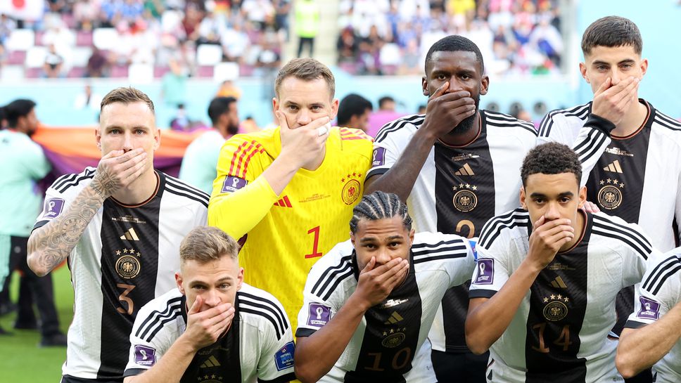 Изглежда, че ФИФА няма да накаже Германия заради запушените усти