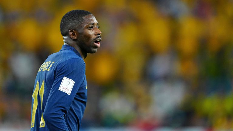 Нападателят на френския национален отбор Усман Дембеле заяви, че няма