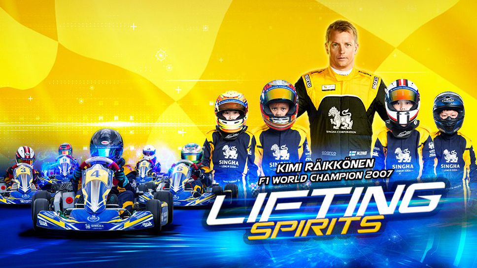 Райконен прави картинг състезание в Тайланд