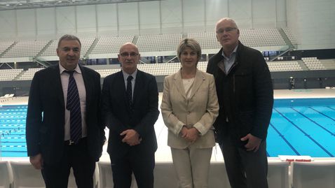  Министър Весела Лечева разиска в Будапеща градежа и употребата на съвременни спортни обекти 