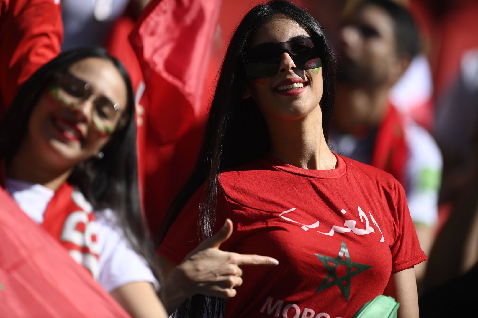 Феновете на Мароко и Хърватия