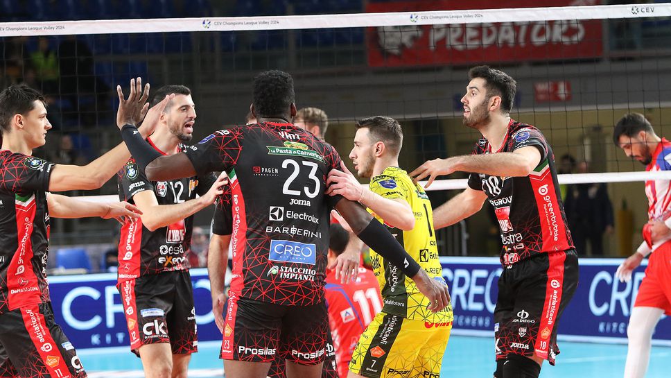 Алекс Николов и Лубе тръгнаха силно срещу Аркада (Галац) в ШЛ