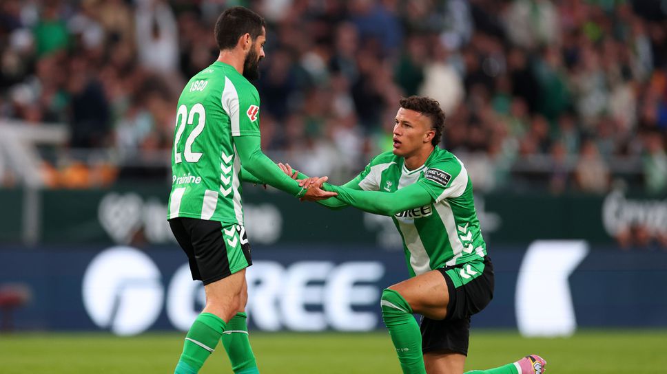 Червен картон на Антони развали деня на Иско в Бетис