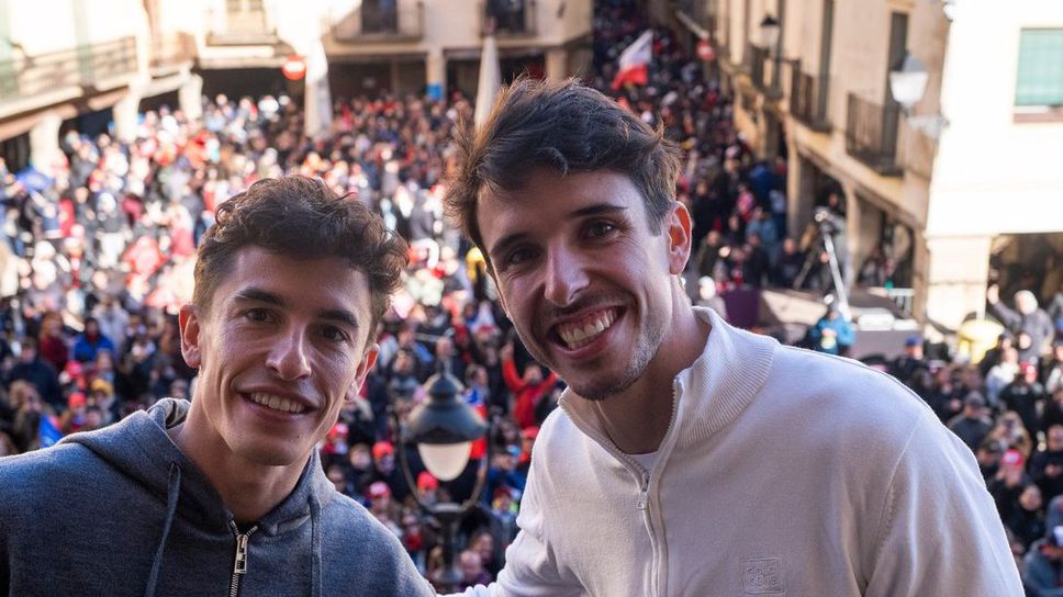 Посрещнаха по шампионски братята Маркес в родния им град