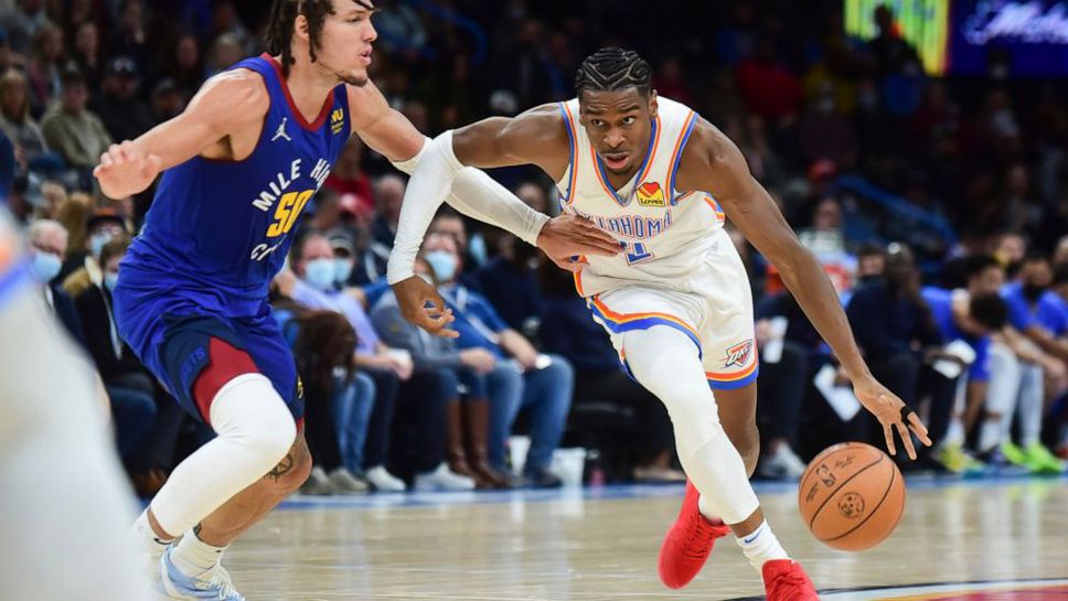 Тъндър доминира Нъгетс за убедителна победа, Орландо изненада Атланта