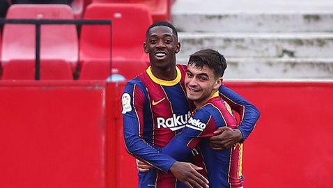 Двоен успех за Барселона в преговорите с Дембеле
