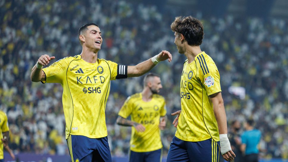 Тимът на Ал Насър с Кристиано Роналдо в състава си