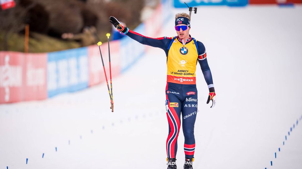 Норвежкият биатлонист Йохан Олав Ботн се стреми да следва стъпките