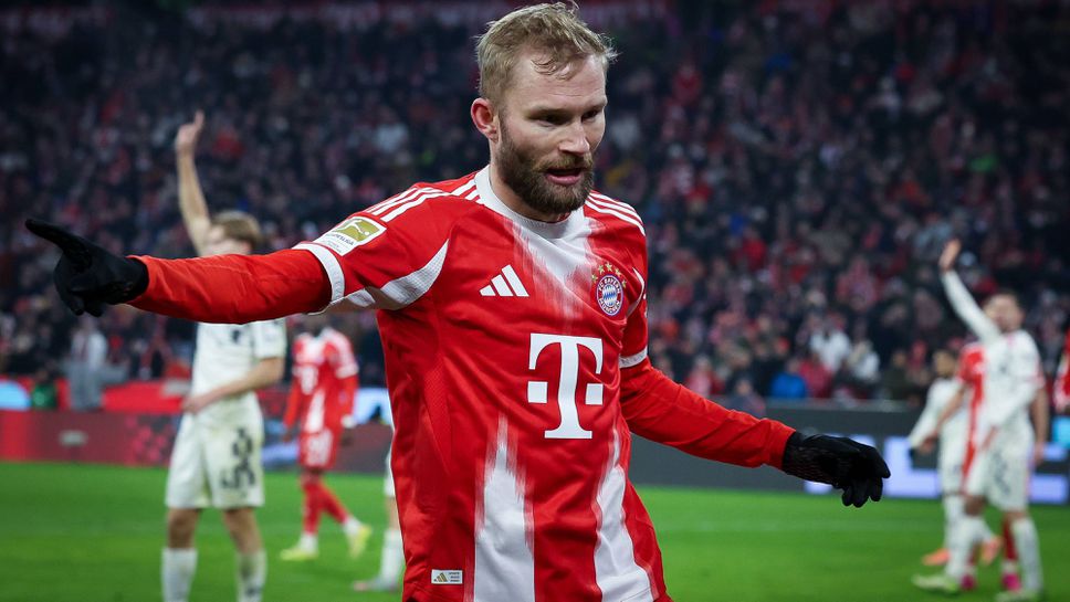 Футболистът на Байерн Мюнхен Конрад Лаймер за пръв път в