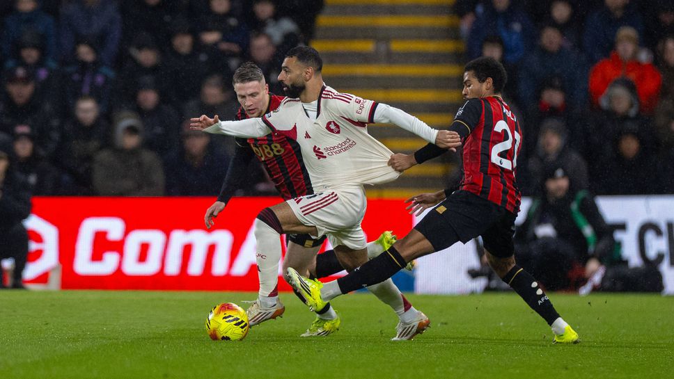 Борнемут 0:0 Ливърпул, натиск на гостите